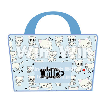 catバッグのCG・イラスト素材 W-028946