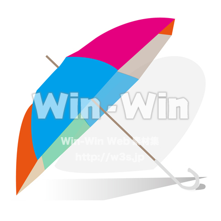 傘のCG・イラスト素材 W-029058