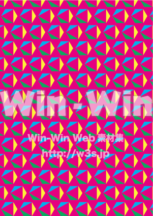 明るく楽しいパターンのCG・イラスト素材 W-029196