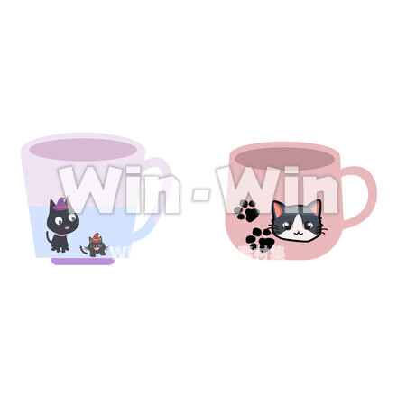 catカップのCG・イラスト素材 W-028944