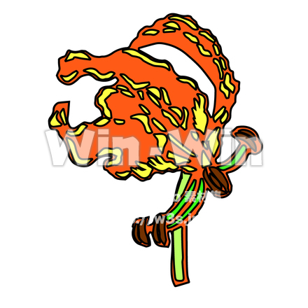 グロリオサのCG・イラスト素材 W-028937