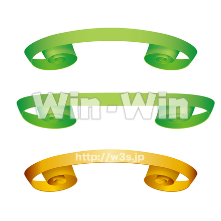 りぼんのCG・イラスト素材 W-028561