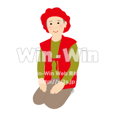 還暦祝いのCG・イラスト素材 W-028300