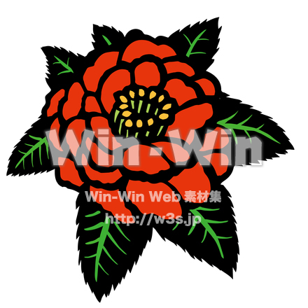 椿のCG・イラスト素材 W-028467