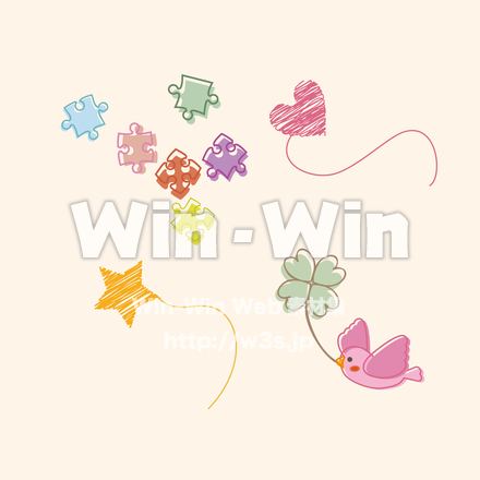 隙間のデザインのCG・イラスト素材 W-029526