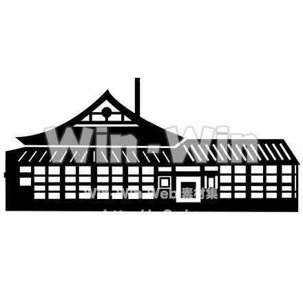 東光の酒蔵です。のシルエット素材 W-028302