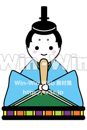 おびなのCG・イラスト素材 W-029712