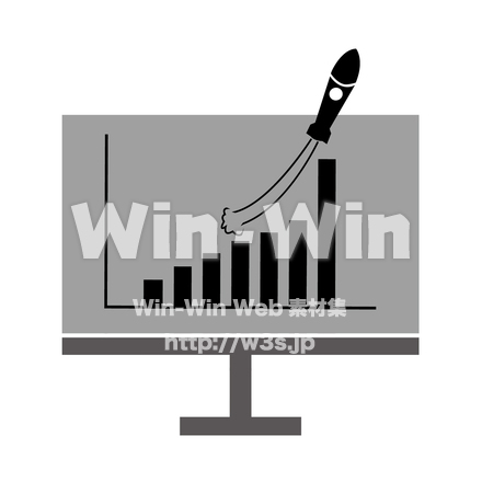 ベンチャー企業（シンボル）のCG・イラスト素材 W-029435