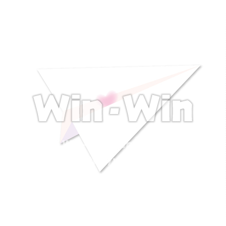 紙飛行機のCG・イラスト素材 W-029366