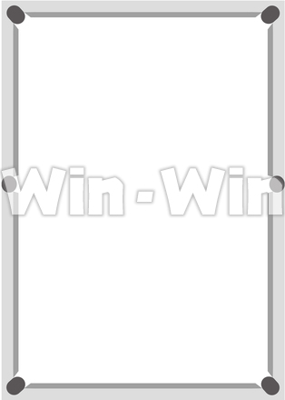 パターンブラシ・ビリヤード台のCG・イラスト素材 W-029851