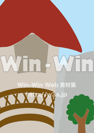 ラプンツェル　背景のCG・イラスト素材 W-028096