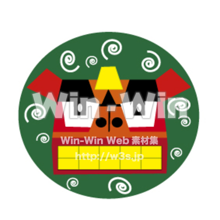 獅子舞いのCG・イラスト素材 W-028521