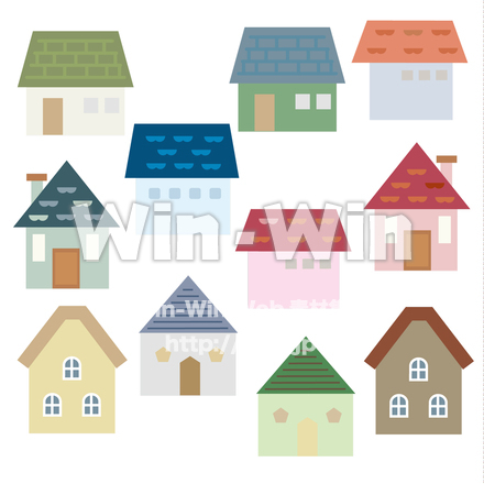 家家のCG・イラスト素材 W-029674