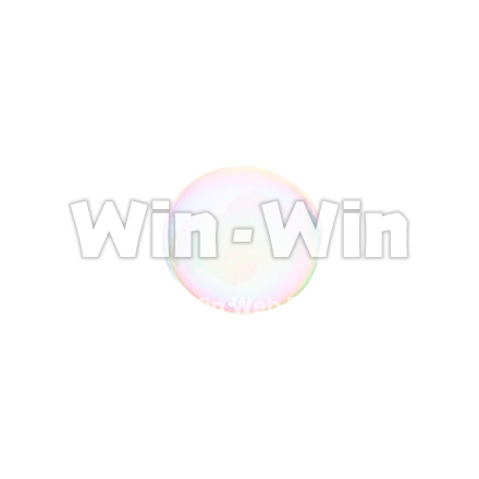 しゃぼん玉の写真素材 W-029188