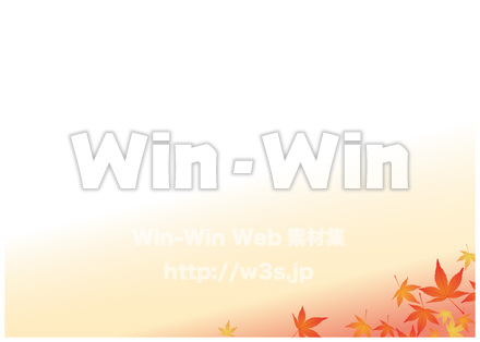紅葉の背景のCG・イラスト素材 W-028133