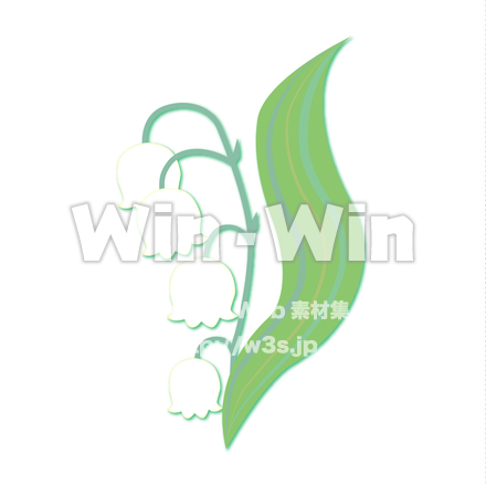 すずらんのCG・イラスト素材 W-029563
