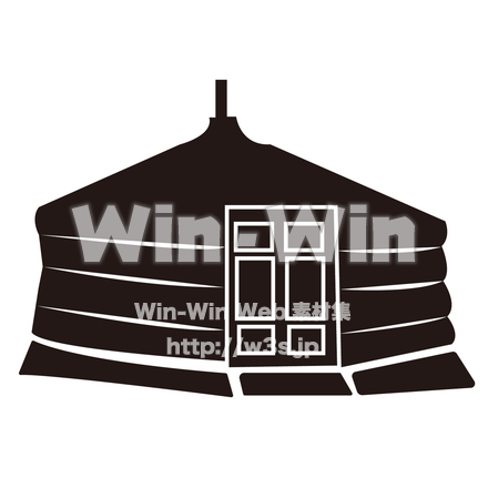 ゲルのシルエット素材 W-029199