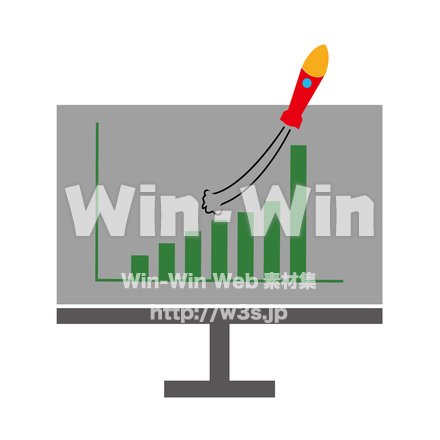 ベンチャー企業カラー版（シンボル）のCG・イラスト素材 W-029486