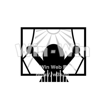 すっきりした目覚めのシルエット素材 W-029222