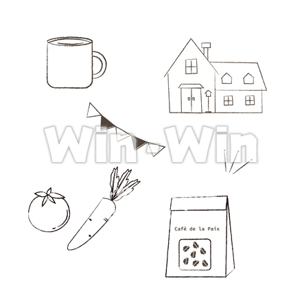 あしらい素材のCG・イラスト素材 W-029971