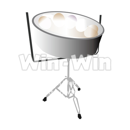 スチームドラムのCG・イラスト素材 W-029586