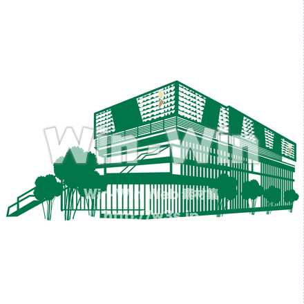 コスギサードアヴェニューのシルエット素材 W-029174