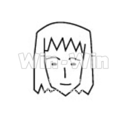 顔のCG・イラスト素材 W-029954