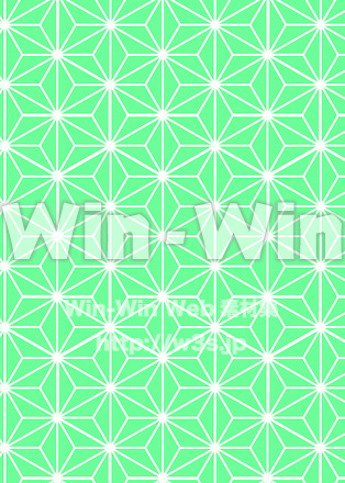 麻の葉＿スウォッチのCG・イラスト素材 W-029497