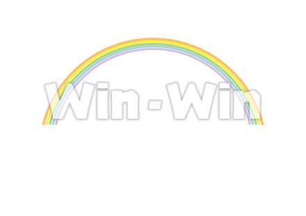 虹ラインのCG・イラスト素材 W-029912