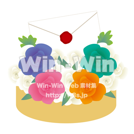 フラワーギフトのCG・イラスト素材 W-029502