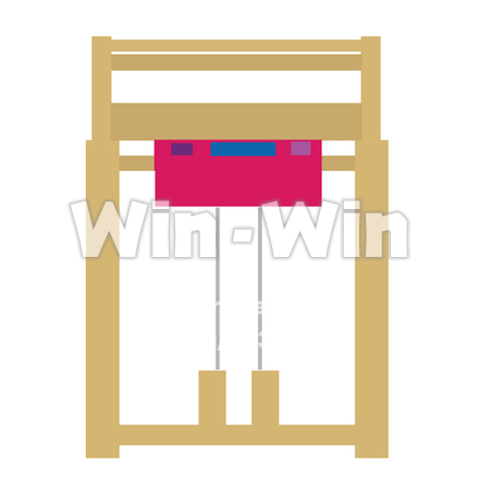 機織り機のCG・イラスト素材 W-028081