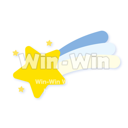 流れ星のCG・イラスト素材 W-029918