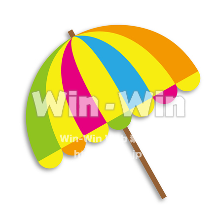 パラソルのCG・イラスト素材 W-028238