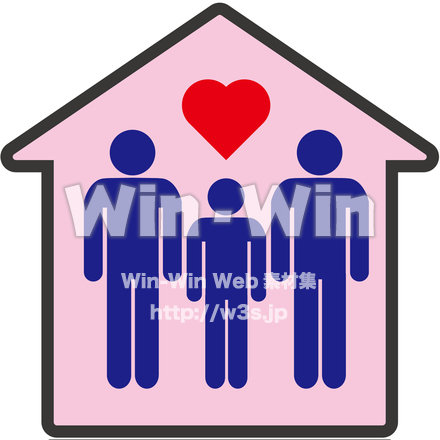 STAY HOMEのCG・イラスト素材 W-029013