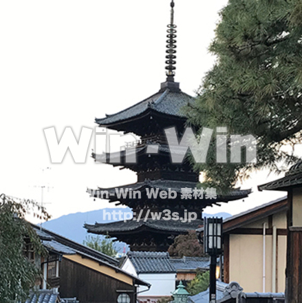 八坂の塔の写真素材 W-028863