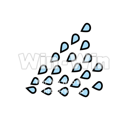 水しぶきのCG・イラスト素材 W-028912