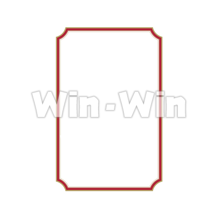 フレーム-2のCG・イラスト素材 W-029406