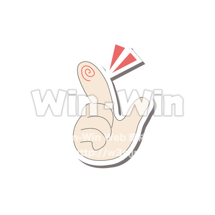 イラスト_指のCG・イラスト素材 W-030002
