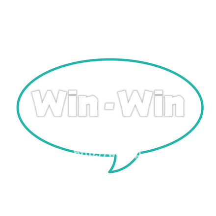 吹き出しのCG・イラスト素材 W-030213