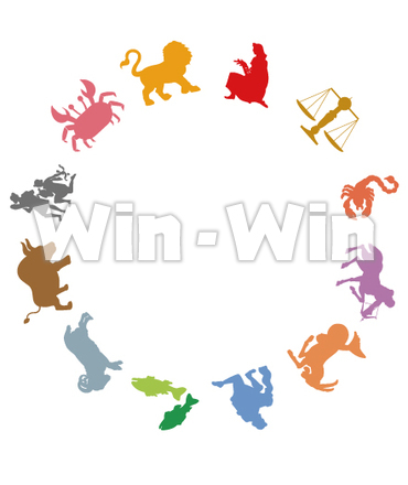 12星座_イメージイラスト画像一覧のCG・イラスト素材 W-030802