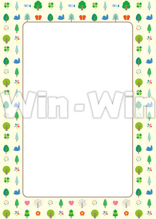 北欧パターンのCG・イラスト素材 W-030603