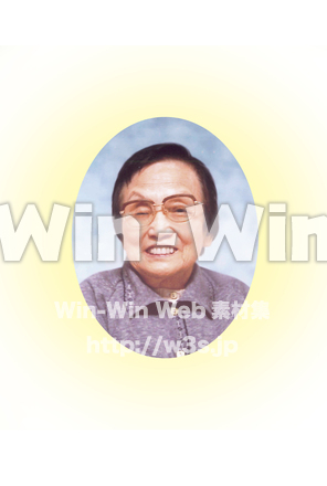 母遺影の写真素材 W-030040