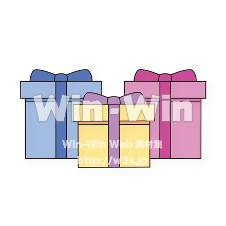 プレゼントのCG・イラスト素材 W-030185