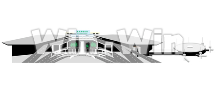 成田国際空港のCG・イラスト素材 W-030368