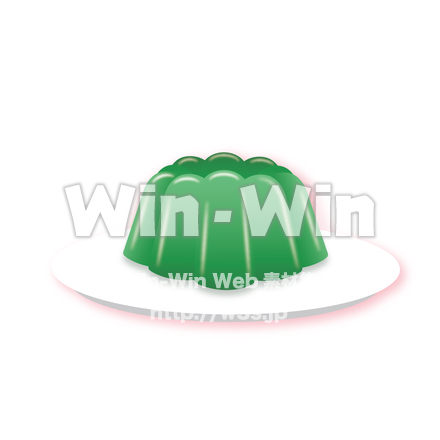 ゼリーのCG・イラスト素材 W-030186