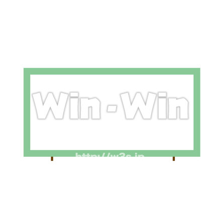 看板のCG・イラスト素材 W-030101