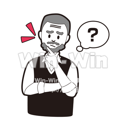 シニアの男性のCG・イラスト素材 W-030671