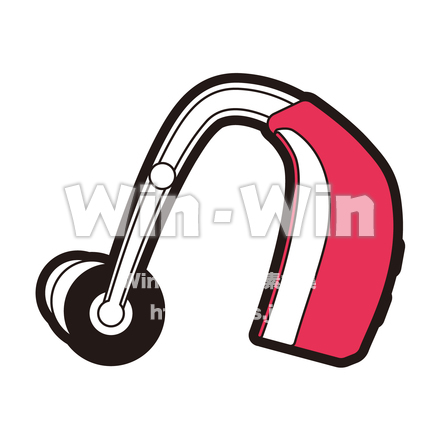 補聴器のCG・イラスト素材 W-030672