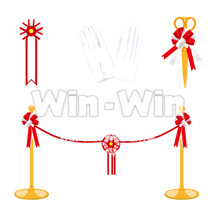 式典用品のCG・イラスト素材 W-030156