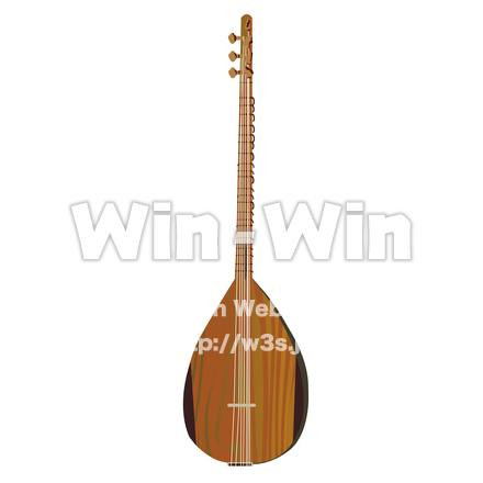 サズ（楽器）のCG・イラスト素材 W-030143